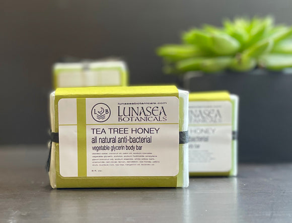 Tea Tree Honey Body Bar With Pure Plant Extracts