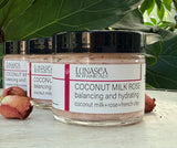 Coconut Milk Rose 2 in 1 Face mask and Polish