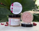Coconut Milk Rose 2 in 1 Face mask and Polish