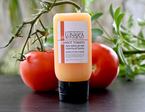 Carrot Tomato 10 Minute Alpha Hydroxy Gel Mask