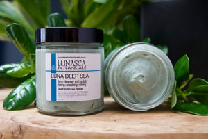 Luna Deep Sea Seaweed Pore Refining Cleansing Face Polish and Mask