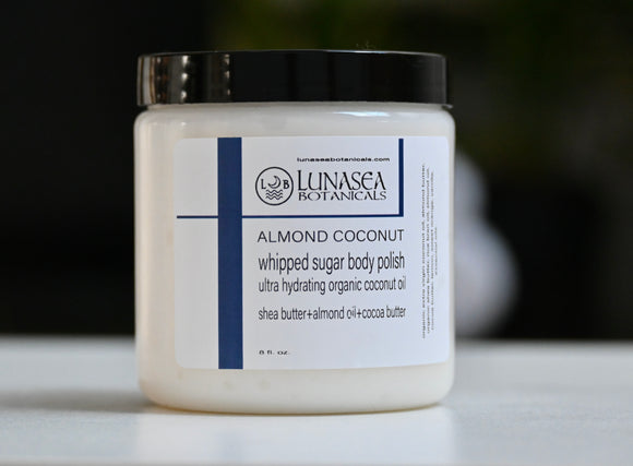 Almond Coconut Whipped Butter Scrub