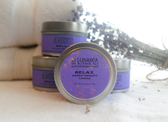 Relax Aromatherapy Spa Candle